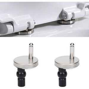Unbranded PAIR OF QUALITY TOP FIX WC TOILET SEAT HINGE FITTINGS QUICK RELEASE HINGES UK Unbranded PAIR OF QUALITY TOP FIX WC TOILET SEAT HINGE FITTINGS QUICK RELEASE HINGES UK