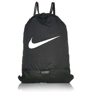 Nike Brasilia - 9.0 Gym Sack - Black/Black/White, One Size Nike Brasilia - 9.0 Gym Sack - Black/Black/White, One Size