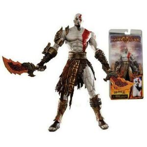 NECA God of War Flaming Blades of Athena Kratos PLAYER 7" NECA God of War Flaming Blades of Athena Kratos PLAYER 7"