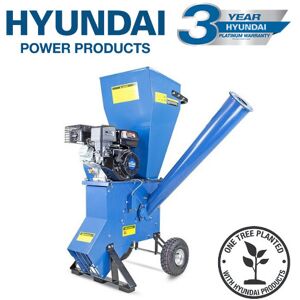 Hyundai HYCH700 208cc 76mm Petrol 4-Stroke Garden Wood Chipper Shredder Mulcher Hyundai HYCH700 208cc 76mm Petrol 4-Stroke Garden Wood Chipper Shredder Mulcher