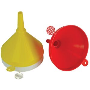 Faithfull Plastic Funnel 150mm Set, 3 Piece AGT7801 Faithfull Plastic Funnel 150mm Set, 3 Piece AGT7801