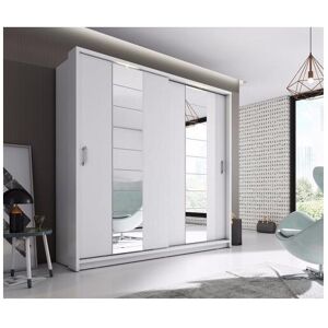 Arthauss (White Matt) Arti 14 - 2 Sliding Door Wardrobe 220cm Arthauss (White Matt) Arti 14 - 2 Sliding Door Wardrobe 220cm