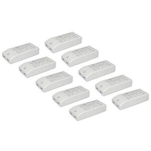 10 Pack Lowenergie 12w LED Driver Transformer 240V AC to 12V DC for LED Lighting 10 Pack Lowenergie 12w LED Driver Transformer 240V AC to 12V DC for LED Lighting