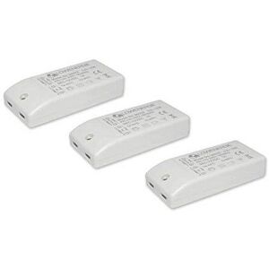 3 Pack Lowenergie 12w LED Driver Transformer 240V AC to 12V DC for LED Lighting 3 Pack Lowenergie 12w LED Driver Transformer 240V AC to 12V DC for LED Lighting