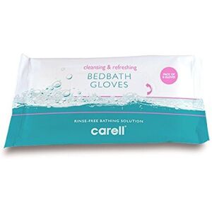 Clinell Carell Bed Bath Gloves - Aloe Vera - Pack of 8 Clinell Carell Bed Bath Gloves - Aloe Vera - Pack of 8