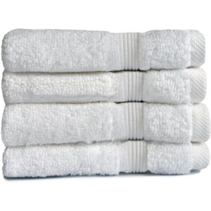 Allure Bath Fashions (White) Allure Zero Twist Egyptian Cotton 4 Pack Face Cloths Flannels Allure Bath Fashions (White) Allure Zero Twist Egyptian Cotton 4 Pack Face Cloths Flannels