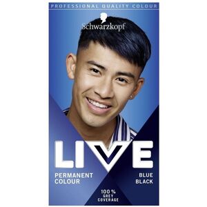 Schwarzkopf Live Permanent Colour For Men - Blue Black 090 Schwarzkopf Live Permanent Colour For Men - Blue Black 090