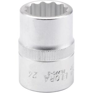 24mm 3/4" Square Drive Elora Bi-Hexagon Socket 24mm 3/4" Square Drive Elora Bi-Hexagon Socket