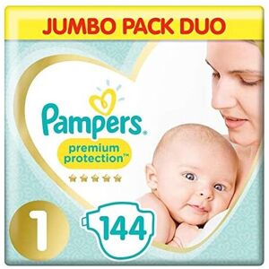 Pampers Sensitive Pampers Newborn Nappies Size 1 (2-5 kg) 144 Count Pampers Sensitive Pampers Newborn Nappies Size 1 (2-5 kg) 144 Count