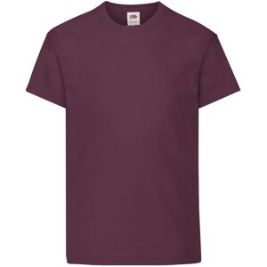 Fruit Of The Loom (Burgundy, 09-Nov) FOTL Kids Original T-Shirt Fruit Of The Loom (Burgundy, 09-Nov) FOTL Kids Original T-Shirt