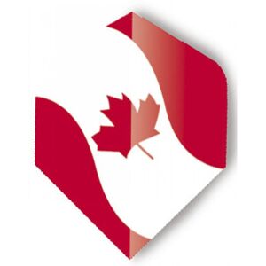 (Canada) Unicorn Darts Maestro.100 World Flags Plus Flights Ultra Durable (Canada) Unicorn Darts Maestro.100 World Flags Plus Flights Ultra Durable