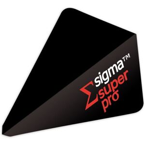 Unicorn Darts Sigma.100 Super Pro Shape Micron Optimised Dart Flight - Black Unicorn Darts Sigma.100 Super Pro Shape Micron Optimised Dart Flight - Black