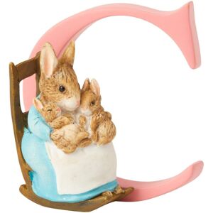 Beatrix Potter Alphabet Letter C Mrs Rabbit with Bunnies Figurine Beatrix Potter Alphabet Letter C Mrs Rabbit with Bunnies Figurine