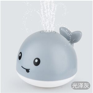 Ranpo (Little whale grey) Bath Toys 2 in 1 Electric Induction Whale Bath Toy Water Spr Ranpo (Little whale grey) Bath Toys 2 in 1 Electric Induction Whale Bath Toy Water Spr