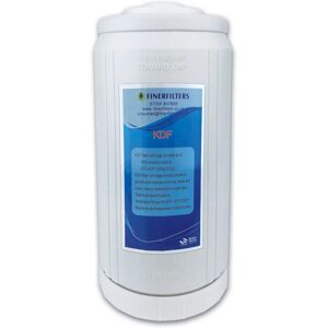 FINERFILTERS Jumbo GAC/KDF Water Filter 10" x 4.5" Granular Activated Carbon & KDF Media FINERFILTERS Jumbo GAC/KDF Water Filter 10" x 4.5" Granular Activated Carbon & KDF Media