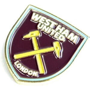United West Ham Crest Pin Badge - Official Licensed Metal Crest with Enamel Finish, Stu United West Ham Crest Pin Badge - Official Licensed Metal Crest with Enamel Finish, Stu