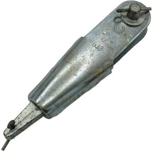 SecureFix Direct 6MM-8MM Zinc Plated Rope Socket Wedge And Pin - Termination Wire Jaw SecureFix Direct 6MM-8MM Zinc Plated Rope Socket Wedge And Pin - Termination Wire Jaw