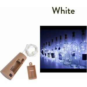 Ranpo (White) 4Pcs 1M LED Cork Shaped Copper Wire String Light Wine Bottle DIY Ranpo (White) 4Pcs 1M LED Cork Shaped Copper Wire String Light Wine Bottle DIY