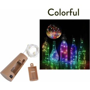 Ranpo (Multicolour) 4Pcs 1M LED Cork Shaped Copper Wire String Light Wine Bottle DIY Ranpo (Multicolour) 4Pcs 1M LED Cork Shaped Copper Wire String Light Wine Bottle DIY