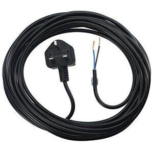 SPARES2GO Power Cable for Numatic Basil Vacuum Cleaner Mains Power Lead (UK Plug, Black, 8 SPARES2GO Power Cable for Numatic Basil Vacuum Cleaner Mains Power Lead (UK Plug, Black, 8