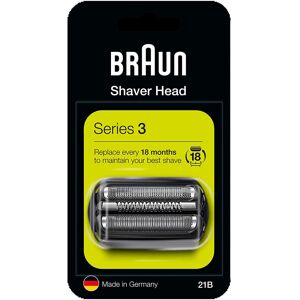 Braun Series 3 21B Shaver Head Replacement - Black, Compatible with Series 3 Sha Braun Series 3 21B Shaver Head Replacement - Black, Compatible with Series 3 Sha