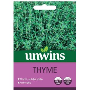 Unwins Grow Your Own Fine Delicious Thyme Herb Seeds Unwins Grow Your Own Fine Delicious Thyme Herb Seeds