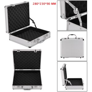 Unbranded Aluminium Pistol Gun Case Storage Lockable Flight Case Foam Tool Box Unbranded Aluminium Pistol Gun Case Storage Lockable Flight Case Foam Tool Box