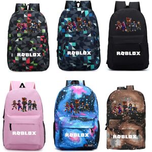 SY (Black) Roblox Backpack School Travel Bag for Boy and Girl SY (Black) Roblox Backpack School Travel Bag for Boy and Girl