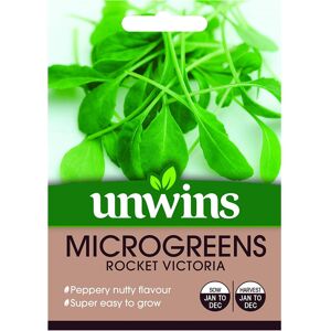 Unwins Grow Your Own Microgreens Rocket Victoria Vegetables Seeds Unwins Grow Your Own Microgreens Rocket Victoria Vegetables Seeds