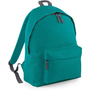 (Emerald/Graphite Grey) BagBase Orginal Fashion 18L Sports School Work Travel Gy (Emerald/Graphite Grey) BagBase Orginal Fashion 18L Sports School Work Travel Gy