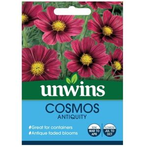 Unwins Grow Your Own Bee Magnet Cosmos Antiquity Flower Seeds Unwins Grow Your Own Bee Magnet Cosmos Antiquity Flower Seeds
