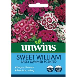 Unwins Grow Your Own Sweet William Early Summer Scented Flowers Seeds Unwins Grow Your Own Sweet William Early Summer Scented Flowers Seeds