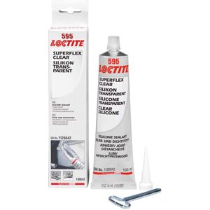 Loctite 2061823 SI 595 Silicone Clear Tube 100ml Loctite 2061823 SI 595 Silicone Clear Tube 100ml
