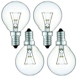 SPARES2GO Universal Oven Cooker Light Bulb for E14 SES 40w 300Â (Pack of 4) SPARES2GO Universal Oven Cooker Light Bulb for E14 SES 40w 300Â (Pack of 4)