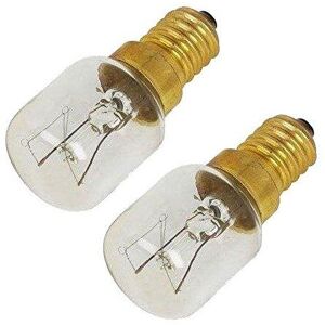 SPARES2GO Pygmy Light Bulb Lamp for Moffat Oven Cooker Pack of 2 (15w, SES, E14) SPARES2GO Pygmy Light Bulb Lamp for Moffat Oven Cooker Pack of 2 (15w, SES, E14)