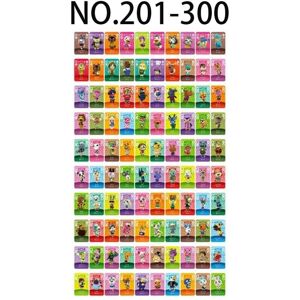 GANBUY (NO.201-300) Animal Crossing Amiibo Mini NFC TAG Cards NO.1-400 Series GANBUY (NO.201-300) Animal Crossing Amiibo Mini NFC TAG Cards NO.1-400 Series