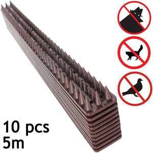 SPARES2GO Garden Fence Wall Anti-Climb Security Spikes (10 Pcs, 5m) SPARES2GO Garden Fence Wall Anti-Climb Security Spikes (10 Pcs, 5m)