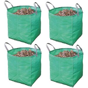 SPARES2GO Large Garden Waste Recycling Tip Bags Heavy Duty Non Tear Woven Plastic Sack x 4 SPARES2GO Large Garden Waste Recycling Tip Bags Heavy Duty Non Tear Woven Plastic Sack x 4