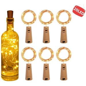 Ranpo (Green) 6X 2M Wine Bottle Cork LED String Fairy Light Party Ranpo (Green) 6X 2M Wine Bottle Cork LED String Fairy Light Party