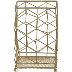 Premier Housewares Elegant Matte Gold Utensil Holder, Functional Kitchen Utensil Holder, Secured Ba Premier Housewares Elegant Matte Gold Utensil Holder, Functional Kitchen Utensil Holder, Secured Ba