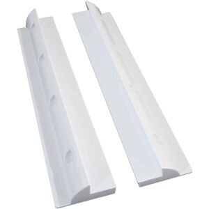 Lowenergie (White, 2 x LONG Side Brackets Only) Solar Panel Mounting Bracket Sets & Frame K Lowenergie (White, 2 x LONG Side Brackets Only) Solar Panel Mounting Bracket Sets & Frame K