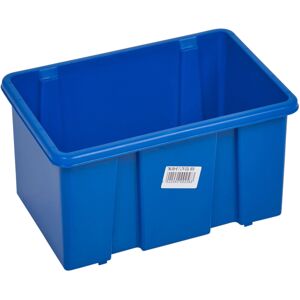 URBN Living (4 Blue boxes, 7 Litre) Coloured Plastic Storage Box Stackable Container URBN Living (4 Blue boxes, 7 Litre) Coloured Plastic Storage Box Stackable Container
