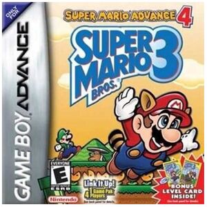 GANBUY Super Mario Bros 3 + Advance 4 Gameboy Cartridge Repro Video Game Card for GBM N GANBUY Super Mario Bros 3 + Advance 4 Gameboy Cartridge Repro Video Game Card for GBM N