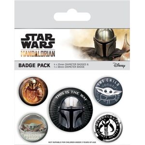 Star Wars The Mandalorian This Is The Way Badge Pack Star Wars The Mandalorian This Is The Way Badge Pack