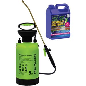 (5L Sprayer with Pro-Kleen Simply Spray & Walk Away Patio Cleaner 1 x 5L) Garden (5L Sprayer with Pro-Kleen Simply Spray & Walk Away Patio Cleaner 1 x 5L) Garden