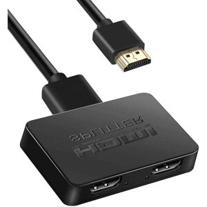 Unbranded HDMI Splitter 1 in 2 Out,4K HDMI Splitter for Dual Monitors,High Speed 2-Port HD Unbranded HDMI Splitter 1 in 2 Out,4K HDMI Splitter for Dual Monitors,High Speed 2-Port HD