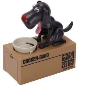 Unbranded (Black) Puppy Bank Coin Money Saving Box Cash Storage Fund Unbranded (Black) Puppy Bank Coin Money Saving Box Cash Storage Fund