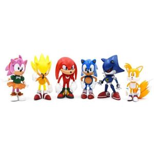 Unbranded Children Kids PVC Cake Topper Sonic Classic The Hedgehog Action Figure Toys Unbranded Children Kids PVC Cake Topper Sonic Classic The Hedgehog Action Figure Toys