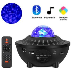 Ranpo (Black with Stripe) LED Starry Sky Projector Night Light Bluetooth Music Speaker Ranpo (Black with Stripe) LED Starry Sky Projector Night Light Bluetooth Music Speaker