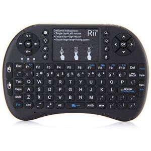 Unbranded Rii i8 mini 2.4G Wireless Touch Pad Fly Air Mouse Backlit Gaming Keyboard Contro Unbranded Rii i8 mini 2.4G Wireless Touch Pad Fly Air Mouse Backlit Gaming Keyboard Contro